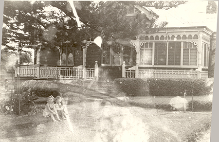 damaged photo c1951